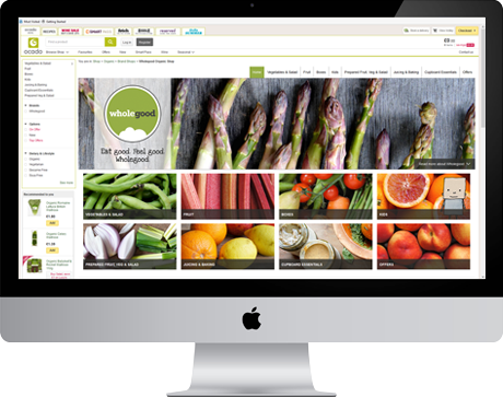 Ocado microsite design & development